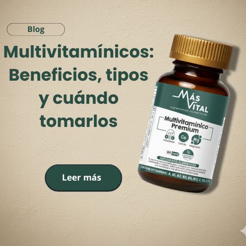 Multivitamínicos: Beneficios, tipos y cuándo tomarlos