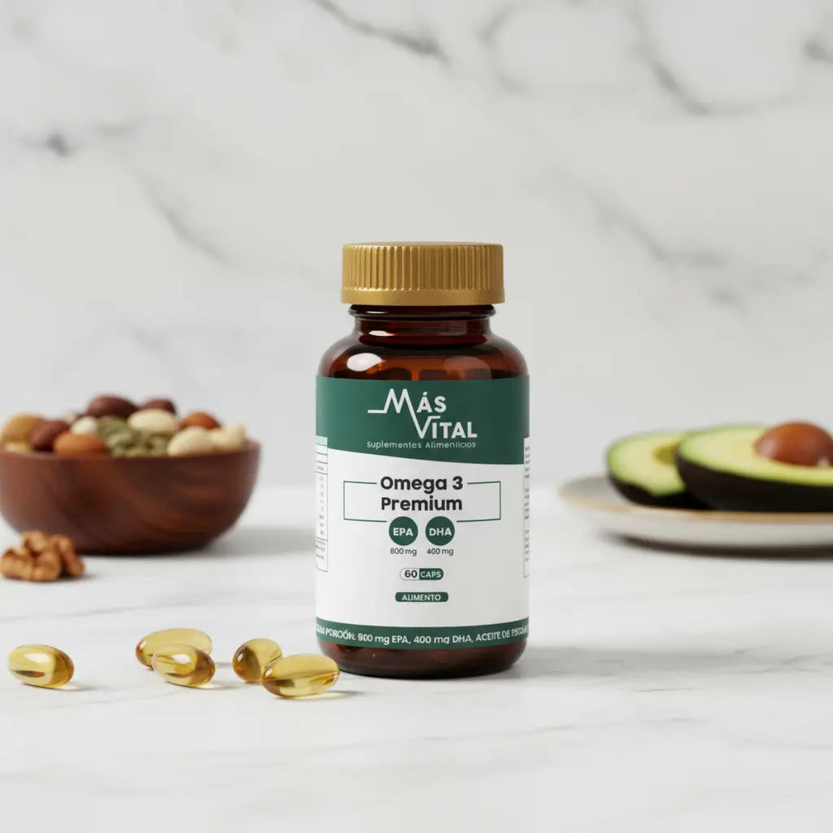 Omega 3 Premium EPA 800 mg DHA 400 mg