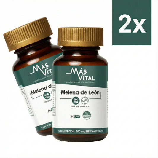 Pack descuento melena de león premium 600 Mg por cápsula. Oferta envío gratis chile